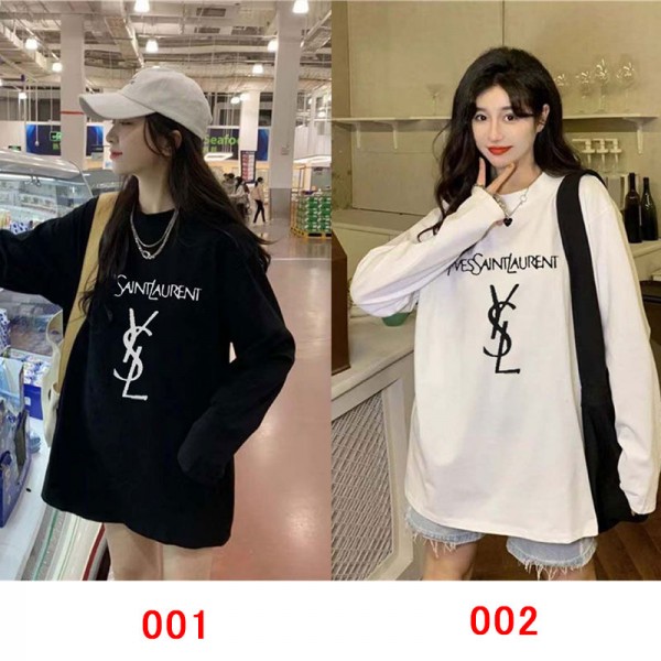 Ysl イヴサンローラン 長袖ｔシャツ ブランドパーカー コピーオーバーサイズパーカーブランドメンズ 服 コピー トレーナースウェットパーカー