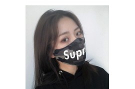 supreme マスク ハイブランドおしゃれ 洗える男性と女性