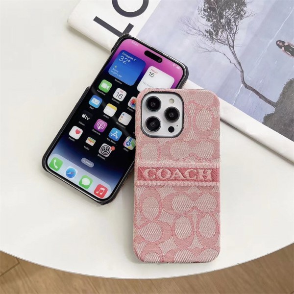 Coach コーチiphone15 pro 15 16ケース ブランド コピーブランド携帯ケーススマートフォンケースパロディ激安ブランド スマホショルダー アイフォン16 15 14 plus 13 pro max 12 11スマホケースストラップ ブランド携帯カバー