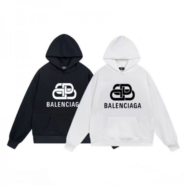 Balenciaga バレンシアガブランドパーカー コピーブランドトレーナー裏起毛ハイブランド秋冬服パーカー トレーナースウェットパーカー S - 3XL