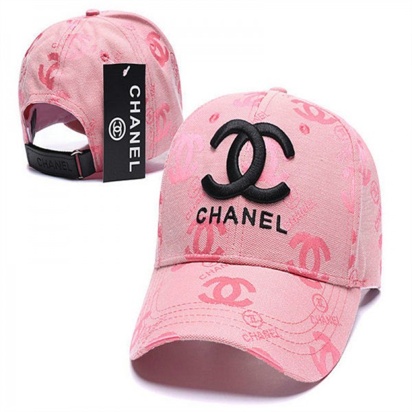 ブランド Chanel シャネル キャップ メンズ  ベースボール帽子 深め コットン100% 立体ロゴ付き 紫外線対策 サイズ調整可能 アウトドア シンプル カジュアル 野球帽子 男女兼用