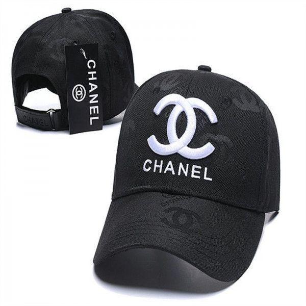 ブランド Chanel シャネル キャップ メンズ  ベースボール帽子 深め コットン100% 立体ロゴ付き 紫外線対策 サイズ調整可能 アウトドア シンプル カジュアル 野球帽子 男女兼用