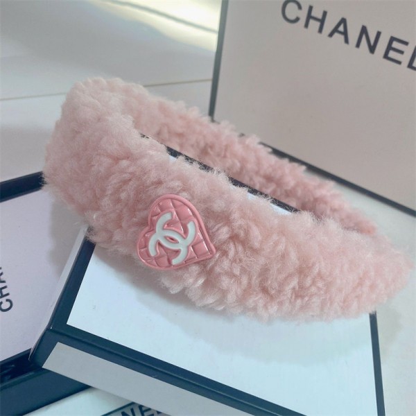 Chanel カチューシャ レディース 幅広 シャネル ヘアアクセサリー ピンクブランドヘアターバン 韓国ファッション シンプル かわいい おしゃれ レトロ春 秋 冬 くすみカラー ヘアバンド  