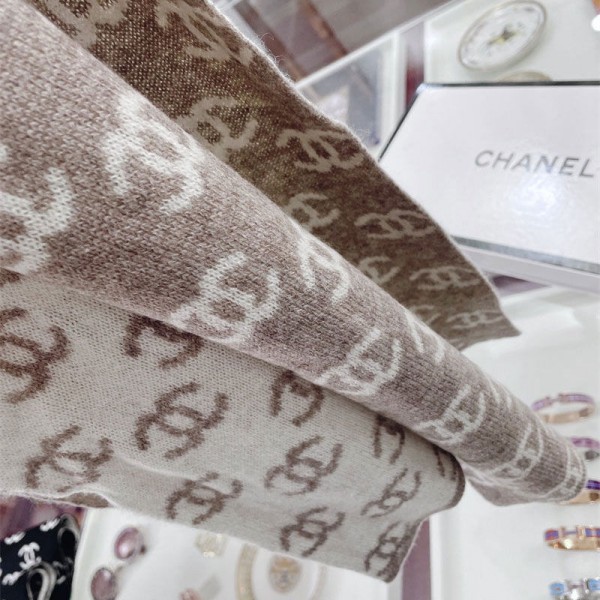 Chanel シャネルマフラーブランドパロディ マフラー レディース 人気  ストール 大判 マフラー ファッション 冬 厚手 両面 使える ギフト学生 誕生日プレゼント 