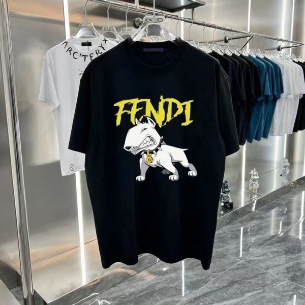 Fendi フェンディブランド 服 コピー 激安屋20代 30代40代tシャツ 激安パロディ大人の上質Tシャツtシャツ ユニセック ブランド S - 5XL