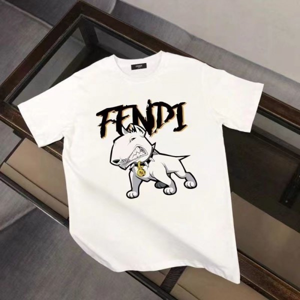 Fendi フェンディブランド 服 コピー 激安屋20代 30代40代tシャツ 激安パロディ大人の上質Tシャツtシャツ ユニセック ブランド S - 5XL