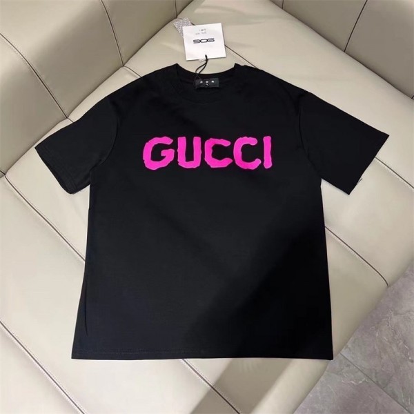 Gucci 半袖ｔシャツグッチ韓国 上着 tシャツブランド 服 コピー 激安屋20代 30代40代tシャツ 激安パロディtシャツ ユニセック ブランド