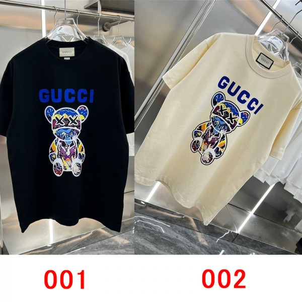 Gucci グッチブランド tシャツ 上着 カットソー トップス tシャツ 短袖シャツ 夏 ブランド 半袖tシャツ ブランドtシャツ 高品質 メンズ 