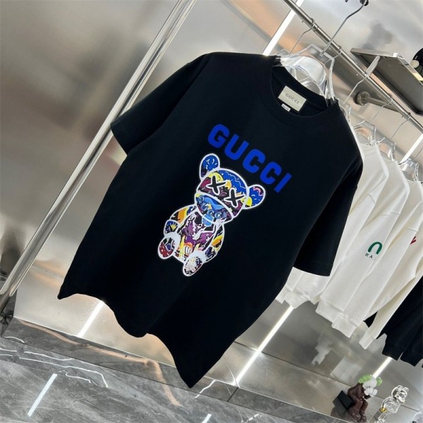 Gucci グッチブランド tシャツ 上着 カットソー トップス tシャツ 短袖シャツ 夏 ブランド 半袖tシャツ ブランドtシャツ 高品質 メンズ 