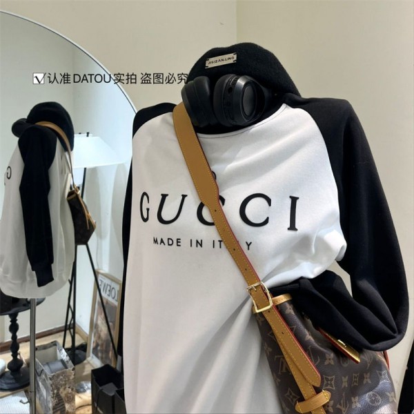 Gucci グッチブランドパーカー コピーブランドトレーナー裏起毛スウェット偽物 男女兼用 トレーナースウェットパーカー