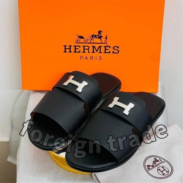 ブランド エルメス サンダル HERMES メンズ スポーツサンダル お出かけスリッパ  ファッション サンダル ドライバーサンダル 男性用スリッパ 夏 人気 レザースリッパ 滑らない 歩きやすい おしゃれ