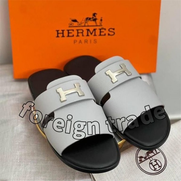 ブランド エルメス サンダル HERMES メンズ スポーツサンダル お出かけスリッパ  ファッション サンダル ドライバーサンダル 男性用スリッパ 夏 人気 レザースリッパ 滑らない 歩きやすい おしゃれ