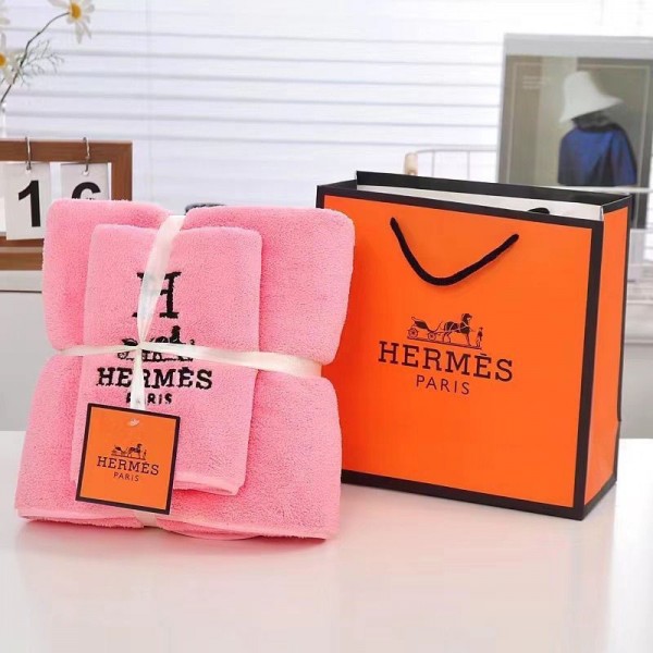 Hermes エルメスビーチバスタオル 激安人気 ビーチタオル軽量 ハイブランド多用途タオルタオルブランド 人気 女性