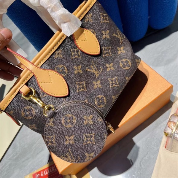 Lv ルイヴィトン ブランド ミニトートバッグ 女性 ブランド ハンドバッグ 斜め掛けカバン ハイブランド 手持ちバッグ鞄 ミニトート 小さい財布付き 2way バッグ