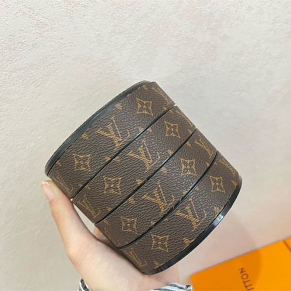 ルイヴィトン収納ケース ジュエリー 収納 ケース LV アクセサリートレー 4段 モノグラム柄 タワー 蓋付き アクセサリーケース アクセサリー収納