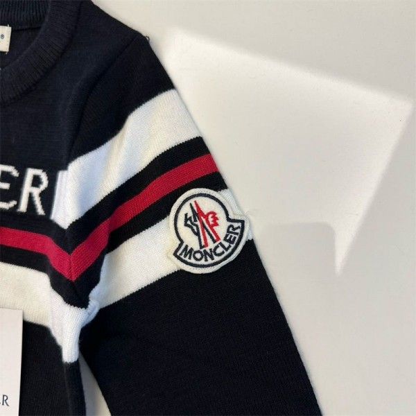 Moncler ブランド 上下セット キッズ トレーナー パンツ 2点セット モンクレール 子供服 男の子 長袖セーター 可愛い 長袖ニット ロングパンツ 人気 女の子 キッズ服 セットアップ 韓国 コットン おしゃれ 秋 冬 スポーツウェア 普段着 通園 通学 90¬150cm