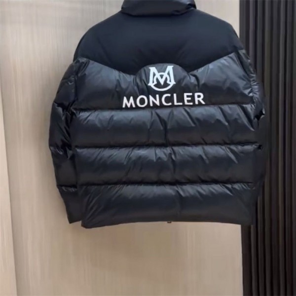 モンクレール ダウンジャケット Moncler ブランド メンズ コート 冬服 中綿ジャケット 無地 厚手 防寒 防風 暖か メンズ 大きいサイズ ダウンコート 通勤 通学 登山 アウトドア 男女兼用 アウター