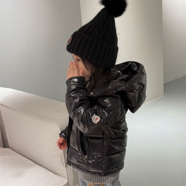 Moncler モンクレールハイブランド子供服 男の子フード付き軽量ダウンジャケットフードパウガジャケットコート厚くパーカー冬キルティングジャケットキッズダウンジャケット 肌にやさしい 110 - 160cm