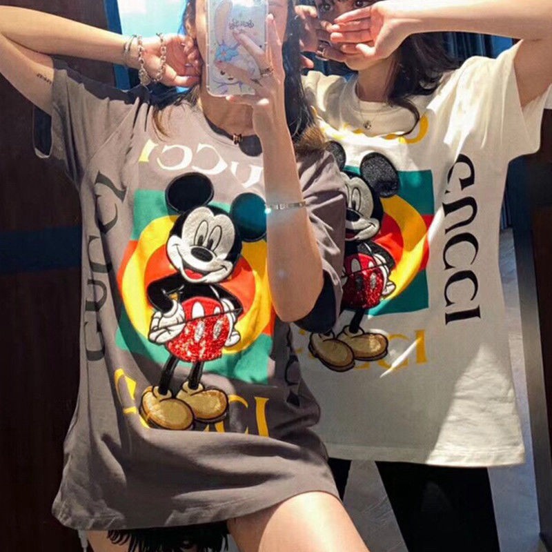 限定 極美品 GUCCI × Disney ミッキー Tシャツ サイズM-