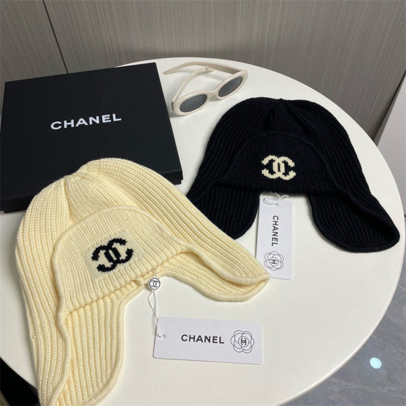 Chanelニット帽 暖かい